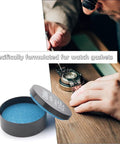 Two Pack Watch Gasket Grease Silicone Sealant For Wristwatches O Ring Maintenance And Repair Tool Set, black lubricant shown.