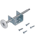 Adjustable Furniture Feet Leveling Kit With Iron And Plastic Build No Wobble Screw Mounted Nut Leveler and four screws