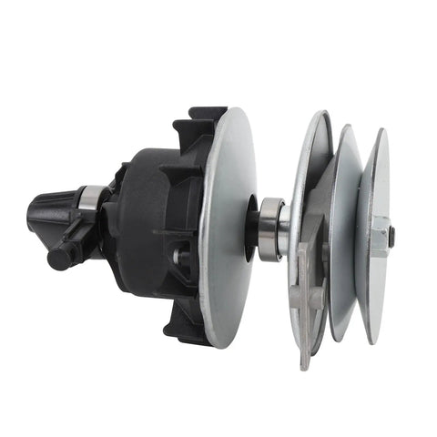 Transmission Primary Pulley Assembly MIA13031 for D105 E100 X105 X106, silver and black metal CVT pulley