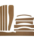 Classic Adirondack Chair Plans With Full Size Templates laser-cut MDF stencils for easy outdoor building and crafting.