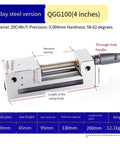 Top Shelf Right Angle Grasping Vise Built Tough For Smooth CNC Milling And Grinding Projects Offers Precision Alloy Steel Construction with 4 inch jaws