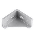 Heavy Duty Aluminum Alloy L Shape Corner Bracket Right Angle Brace 58x58mm Durable Reinforcement For Doors And Furniture