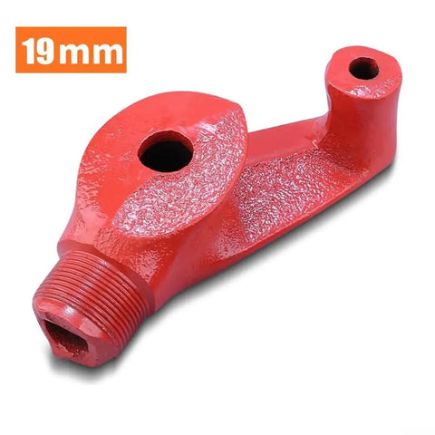 Heavy Duty Manual Pipe Bender Tool For Galvanized Iron Copper Water And Wire Tubes Steel Hand Device Plumbing Electrical HVAC 20Mm Easy Bend, 19mm red tool