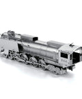 Steam Locomotive 3D Metal Model Kit Unassembled Hobby Project No Glue Needed Easy To Clip Bend Parts For Ages 14 And Up Fun Hands On Train Craft
