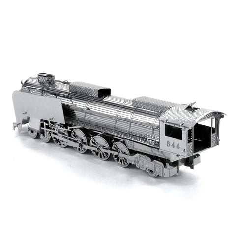 Steam Locomotive 3D Metal Model Kit Unassembled Hobby Project No Glue Needed Easy To Clip Bend Parts For Ages 14 And Up Fun Hands On Train Craft