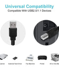 USB Data Cable Cord For Korg Krome 61 And 88 Key Workstation Keyboard Synthesizer Beefy High Speed Data