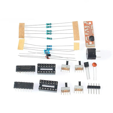 Sixteen Dope Sounds Custom Mechanical Music Box Kit For Kids Build Your Own Tuned Toys With Simple DIY Electronics Projects For Creative Play For Budding Engineers And Music Lovers Learning Hands On Electronics And Creative Sound Experiments, electronic parts