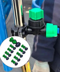 Pro Grade 10 Pack Tractor Sprayer Nozzles For 21 22mm Steel Pipes Ideal Farm Sprayer Kit With 9 8mm Orifice Delivers Fine Droplets