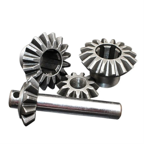 Heavy Duty Electric Tricycle Gear Box Kit With Planetary Differential, Rear Axle Bevel Gear, Pinion Gear And Shaft