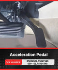 25832864 Accelerator Pedal Position Sensor Direct Replacement For Chevy GMC Cadillac Hummer With Accurate Throttle Position Sensing And Easy Install To Improve Response And Drive Quality installed near pedal assembly