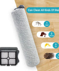 Replacement Brush Roller For Floor One S5 Steam Vacuum Cleaner With HEPA Filter next to cleaning capability examples