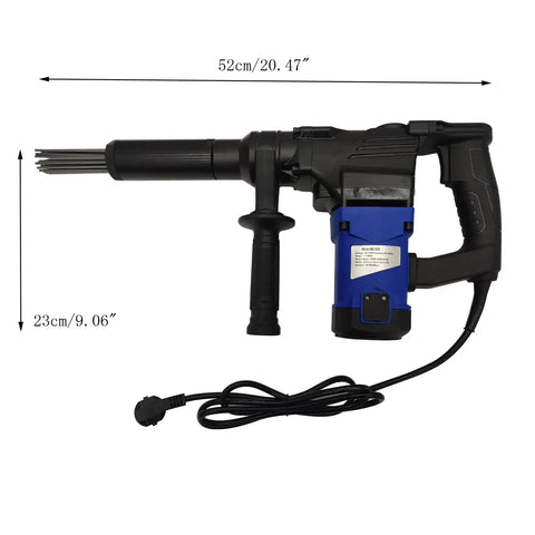 Electric Needle Gun Scaler for Rust Removal, 110V Industrial Grade Pneumatic Tool, 1100W High Power Needle Gun With Pistol Grip