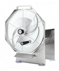 Manual Stainless Steel Slicing Machine With Guard Plate, Baffle And Hand Crank, Rust Resistant, Built To Last Home Kitchen Slicer