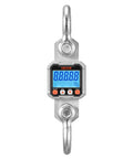 Heavy Duty Digital Crane Scale With 6600 Lbs Max Capacity And Rock Solid Cast Aluminum Case showing digital display and hooks.