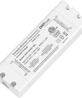 25W Triac Dimmable LED Driver Power Supply 120V AC to 24V DC Transformer, ETL Certified, close-up of product label and features