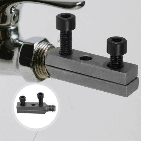 Ultimate Broken Bolt Remover Kit For Home Fix It Heroes. Tough alloy extractor on chrome pipe fitting, compact two-piece tool