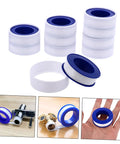 High Temp PTFE Plumbing Tape Sealant For Outdoor Use All Weather Acid And Alkali Resistant Plumber Tape Leak Proof Tape For Pipes And Fittings 20 Rolls Durable Waterproof Sealant in multiple views