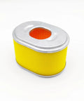 Air Filter For Honda GX Series Engines GX120 To GX200 5.5HP 6.5HP Fits Predator Hemi metal top oval yellow filter