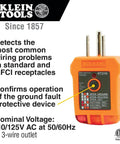 Beginner Friendly Handy Electrical Tester Kit For GFCI Outlet And Receptacle Testing With Non Contact Voltage Tester Pen