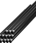 Golf Club Tube Holder for Golf Bags 1.25 Inch Black 14 Pack Durable Plastic Sleeves With Hard Reinforced Lip Protect Clubs