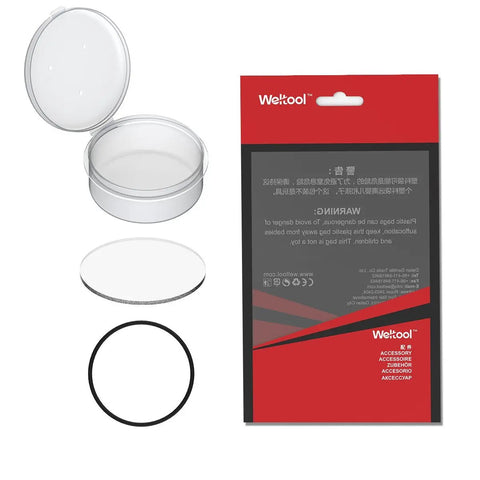 Tempered Glass Lens Upgrade For Maglite C And D Cell Full Size Flashlights Must Have Ultra Clear Shatterproof Scratch Resistant Fits Original Thickness Easy Install with packaging and O-ring