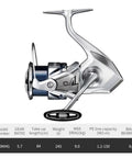 Saltwater Spinning Fishing Reel 1000HG To 5000XG Series With Sea Water Spool 3000MHG Included Ultra Smooth Retrieval For Inshore
