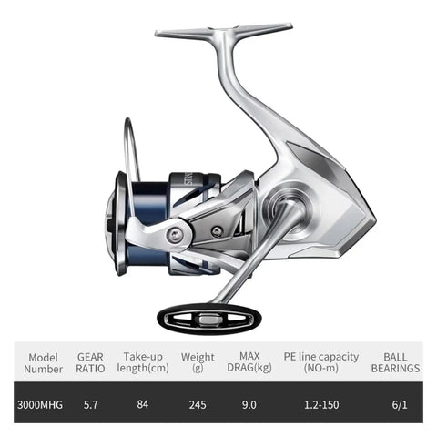Saltwater Spinning Fishing Reel 1000HG To 5000XG Series With Sea Water Spool 3000MHG Included Ultra Smooth Retrieval For Inshore