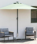 Heavy Duty Granite Umbrella Base With Wheels For Outdoor Patio No Hassle Move 55.1 Lb Stand Easy To Roll with large umbrella