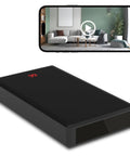 1080p WiFi Security Cam With Night Vision Indoor Outdoor Nanny Cam For Home Or Office Local And Cloud Storage Quick Setup