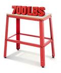 Beefy Heavy Duty Tool Stand for Planer, Drill Press, Saws and Grinders, 700 Lb Capacity, 30 Inch Work Height, vibration dampening base