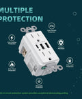 Transform Your Setup With This Built Different 15A Tamper Resistant USB C Wall Outlet 80 Pack featuring multiple protection features.