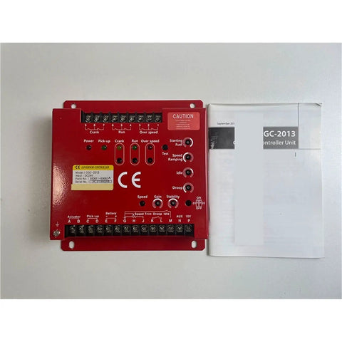 DGC2013 Diesel Generator AVR Voltage Regulator Automatic Excitation Controller Speed Regulator Spare Part with manual