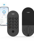 Smart WiFi Deadbolt With Keyless Keypad And Bluetooth Access In App Monitoring Auto Lock Weatherproof IP54 BHMA Grade 3 DL100