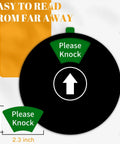 Rotating Privacy Door Sign For Offices No Fuss Do Not Disturb Out Of Office Please Knock In A Meeting Working Remotely And Back Soon 6 Inch Black With Easy Switch Between Six Modes