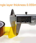 High Temp Polyimide Tape For Heat Press And Sublimation Heat Transfer Tape With Killer Heat Resistance Up To 500 Fahrenheit thickness