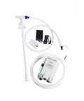 Portable 5 Gallon Water Dispenser for RVs With Quiet Operation, Quick Connect Fittings, Illuminated Power Switch shown with components