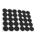 30 Pack Non Slip Rubber Feet Pads For Furniture And Appliances Durable Floor Protection Anti Scratch Protectors Black Rubber Bottoms