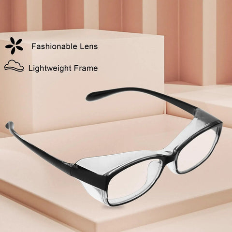 Three Pack Anti Fog Safety Glasses For Lab And Everyday Use With Scratch Resistant Lenses And Extended Side Shields
