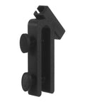 Fish Tank Water Hose Clip Holder For Aquarium Hose Clamp Made Of ABS Plastic, side view showing sturdy construction and screw clamps