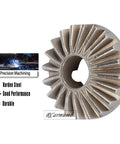 Hardened steel bevel gear for Upgrade Kit For 1/8 Sledge 4WD Differential Gear Set With Hardened Steel Bevel And Planetary Gears.