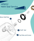 Hydraulic Helm Seal Service Kit For Seastar And Baystar Steering Systems Front Seal Replacement To Stop Leaks Fits HH5741 HH5742