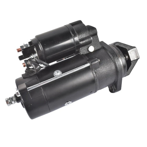 12V 9 Tooth Starter Motor With Cross Reference 04131602 Fits TD2.9 TD3.6 TCD2.9 TCD3.6 And Genie GTH5519 Industrial Diesel Engines