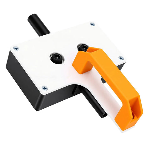 LiebeWH Automatic Wire Threading Tool Kit With Drill Attachment Electric Cable Threader close-up view of handle and base