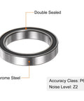Rock Solid 6703-2RS Deep Groove Ball Bearing 10 Pack 17x23x4mm Chrome Steel Build double sealed design for precision hardware.