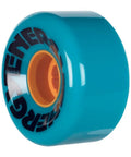 Outdoor Quad Skate Wheels 78A Urethane 32mm x 62mm Energy 62 4 Pack Teal Built For Outdoor Skating And Cruising With A Solid Grip