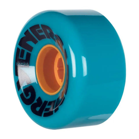 Outdoor Quad Skate Wheels 78A Urethane 32mm x 62mm Energy 62 4 Pack Teal Built For Outdoor Skating And Cruising With A Solid Grip