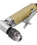Powerful 25000 RPM Air Drill For Heavy Duty Tapping And Drilling In Auto Furniture And Hardware Maintenance With Rust Proof Coat featuring a metal chuck and ergonomic handle.