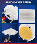 Close-up of Gas Pump Module Assembly details for Dodge Charger Challenger and Chrysler 300, 2008-2019 models