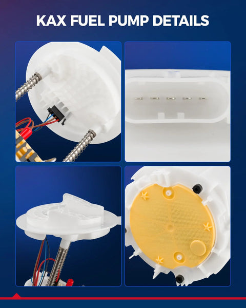 Close-up of Gas Pump Module Assembly details for Dodge Charger Challenger and Chrysler 300, 2008-2019 models