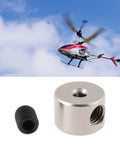 20pcs 1.5mm Quick Release Locating Rings, metal clamping collars with grub screw, 7mm outer diameter, for robots, manufacturing, silver finish